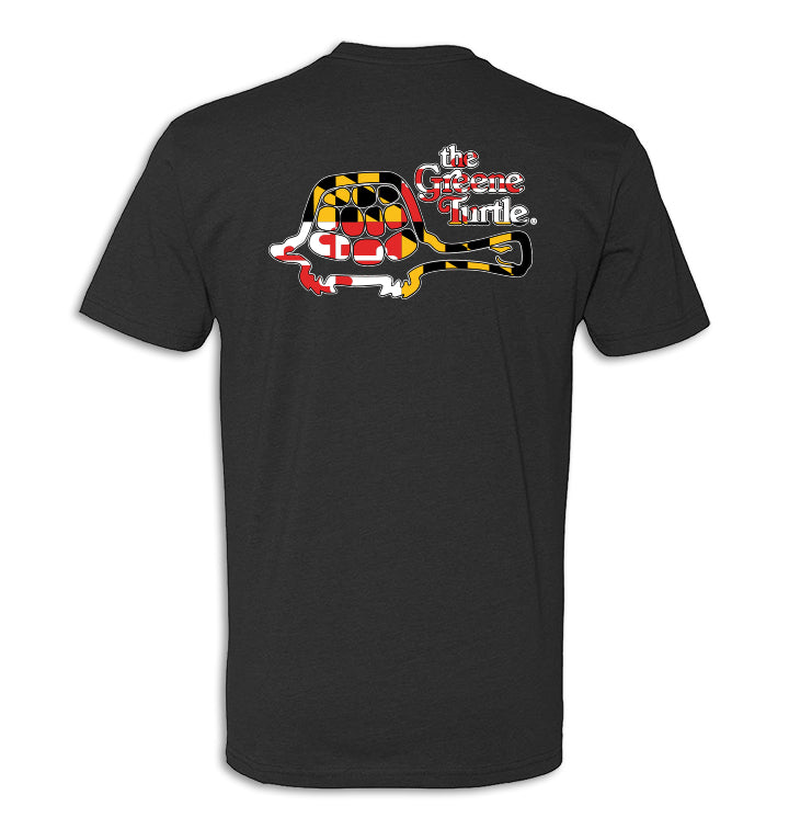 MD Flag Single Turtle Tee