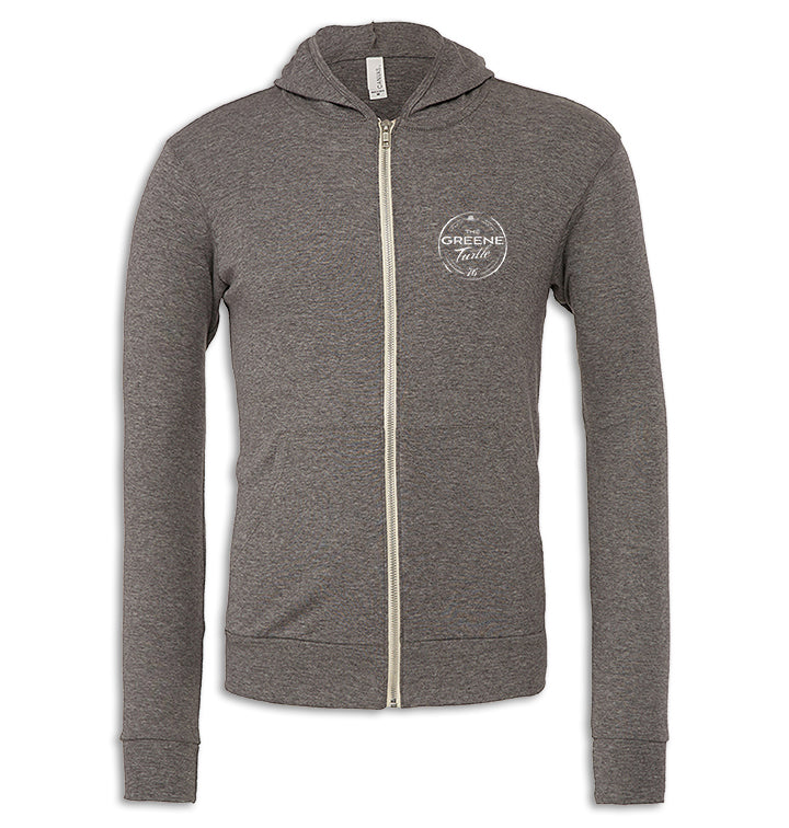 Vintage Stamp Full Zip Hoodie